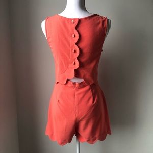 Coral romper